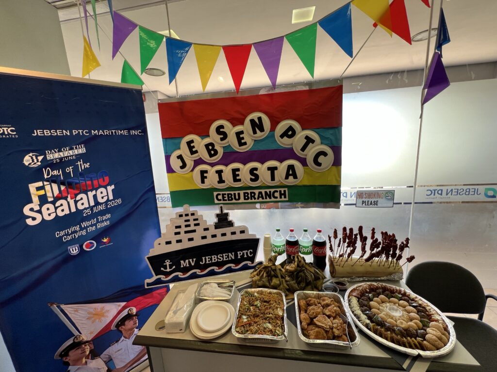 Jebsen PTC Cebu Office Day of the Seafarer Celebration